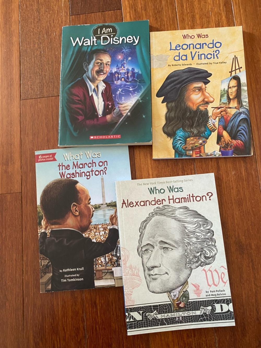 Scholastic I Am Walt Disney – Teal & Purple Illustrated Cover